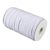 Cordino elastico piatto 8 mm bianco 