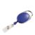 Porta badge a yoyo blu 