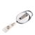 Porta badge a yoyo con clip da cintura bianco 