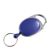 Portachiavi estensibile con anello blu 