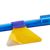 Portapenna con anello elastico, autoadesivo, per penne sottili blu 