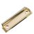 Morsetto per appunti in metallo, 100 x 30 mm, ottonato 100 x 30 mm | standard
