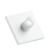 Bottoni adesivi con occhiello 30 x 30 mm