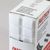 Bollini quadrati a strappo in scatola dispenser, 230 set, 20 mm, autoadesivo bianco  | Formato: 20 x 20 mm 
