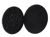 Bollini a strappo su foglio, set di asola e uncino 45 mm | nero  | Set - nastro maschio + nastro femmina  | 96 paio