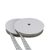 Bollini a strappo in bobina, Set - Uncino e asola  | 16 mm | bianco 