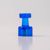 Puntine magnetiche, ø = 10 mm, 10 pezzi in set blu 