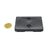 Magnete gommato con 2 filettature interne, rettangolare 70 x 50 x 13 mm, forza di tenuta 29 kg null | 2x M5x4,9 mm | 29 kg