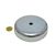 Magneti in ferrite con base con foro cilindrico 100 mm | null