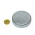 Magneti in ferrite con base, per incollaggio 63 mm