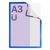 Cornice magnetica A3, magnetica null