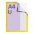 Cornice magnetica A4, magnetica null