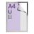 Cornice magnetica A4 Window Frame null