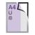 Cornice magnetica A4, autoadesiva adesivo sui bordi (best price) | null