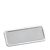 Targhette portanome OFFICE magnetiche 75 x 27 mm  | acciaio inox  | smag® magnete, Standard 