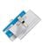 Targhette portanome Urban 30 combi clip, trasparente Combi clip (spilla e clip) | 60 x 30 mm
