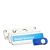 Targhette portanome TEAM magnetiche 75 x 17 mm  | argento 