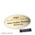 Targhette portanomi spilla aluline plus null | 65 x 43 mm
