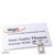 Targhette portanome pinza public 85 x 54 mm 