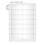 Fogli di stampa, bianco Office 40, 75 x 37 mm