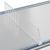 Divisore "Flexible" senza fermo frontale, trasparente 60 mm | 485 mm