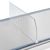 Divisore "Flexible" senza fermo frontale, trasparente 120 mm | 485 mm