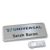 Targhetta portanome Icon® ‘alu-complete’ Magnete smag® | null