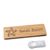 Targhette portanome in legno, timberline® "complete-engraved" 76,3 x 25,5 mm | Magnete smag®