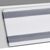 Profilo portaprezzi DBR magnetico, con bordo a C a scatto 105 mm | 100 mm