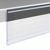Profilo portaprezzi DBR magnetico con bordo di presa 200 mm
