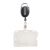 Buste porta badge con yoyo nero  | 1 cursore 