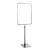 Cornice per poster con piantana telescopica (set) A3 null | null | superficie di base: nero