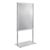 Espositore poster bifacciale A1, NEO argento 