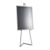 Cavalletto portatile in alluminio con cornice a scatto bianco  | 1500 mm | A1 594 x 841 mm 