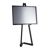 Cavalletto portatile in alluminio con cornice a scatto null | A2 420 x 594 mm | 1.000 mm