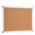 Bacheca in sughero con cornice in alluminio 60 x 45 cm