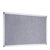 Bacheca in feltro con cornice in alluminio, 60 x 90 cm null