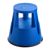 Sgabello con ruote, plastica, 2 gradini null