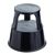 Sgabello con ruote, metallo, 2 gradini null