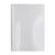 Cartellina a rilegatura termica A4, cartoncino, per un massimo di 15 fogli, bianco  1.5 mm
