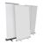 Roll Up Standard, senza stampa, 200 x 85 cm | argento 