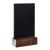 Lavagna da banco nero|marrone scuro  | A6 - 105 x 148 mm 