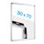 Cornice a scatto B2 standard argento  | 25 mm | rotondo 