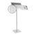 Espositore a leggio CLASSIC A3 impermeabile con cornice a scatto argento 