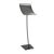 Espositore a leggio ARC A3 con cornice magnetica nero 
