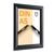 Cornice a scatto antincendio A5 con certificazione B-s1, d0 nero 