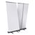 Roll Up Standard, senza stampa, 200 x 100 cm | nero 