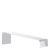 Espositore a ponte, acrilico, trasparente, inclinato 225 x 30-60 x 70 mm