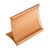 Espositore da banco in alluminio null | 120 x 80 mm