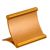 Espositore da banco in alluminio null | 50 x 70 mm
